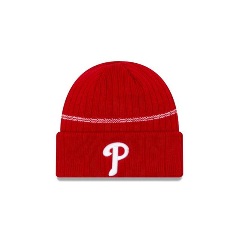 MLB Philadelphia Phillies Sport Knit (UIW1247) - Red New Era Beanies